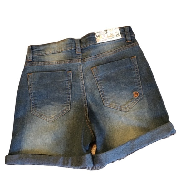 🌸NWT INDIGO REIN Girls Stretch Denim Short - sz 12 - Picture 3 of 9
